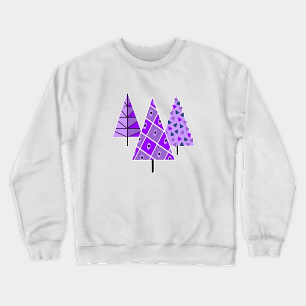 Purple Christmas Crewneck Sweatshirt by Vandalay Industries